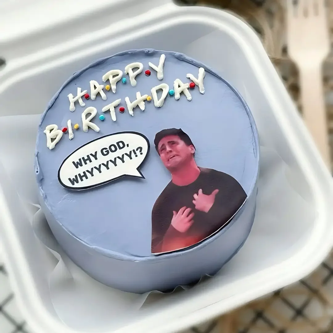 F.R.I.E.N.D.S. Theme Bento Cake Sweet 