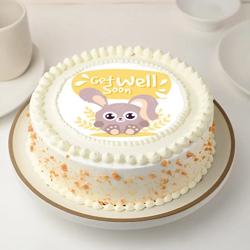 Get Well Soon Butterscotch Cake Sweet