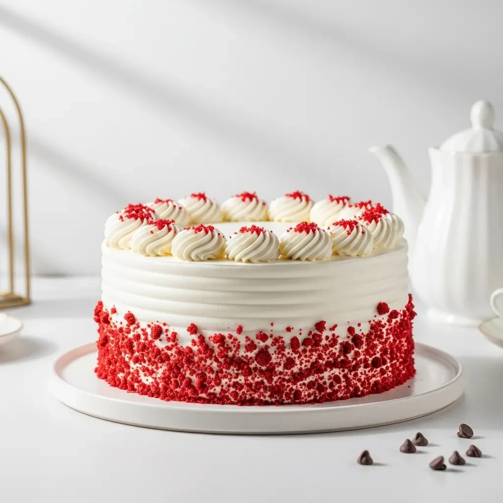 Simple Red Velvet Cake Fresh