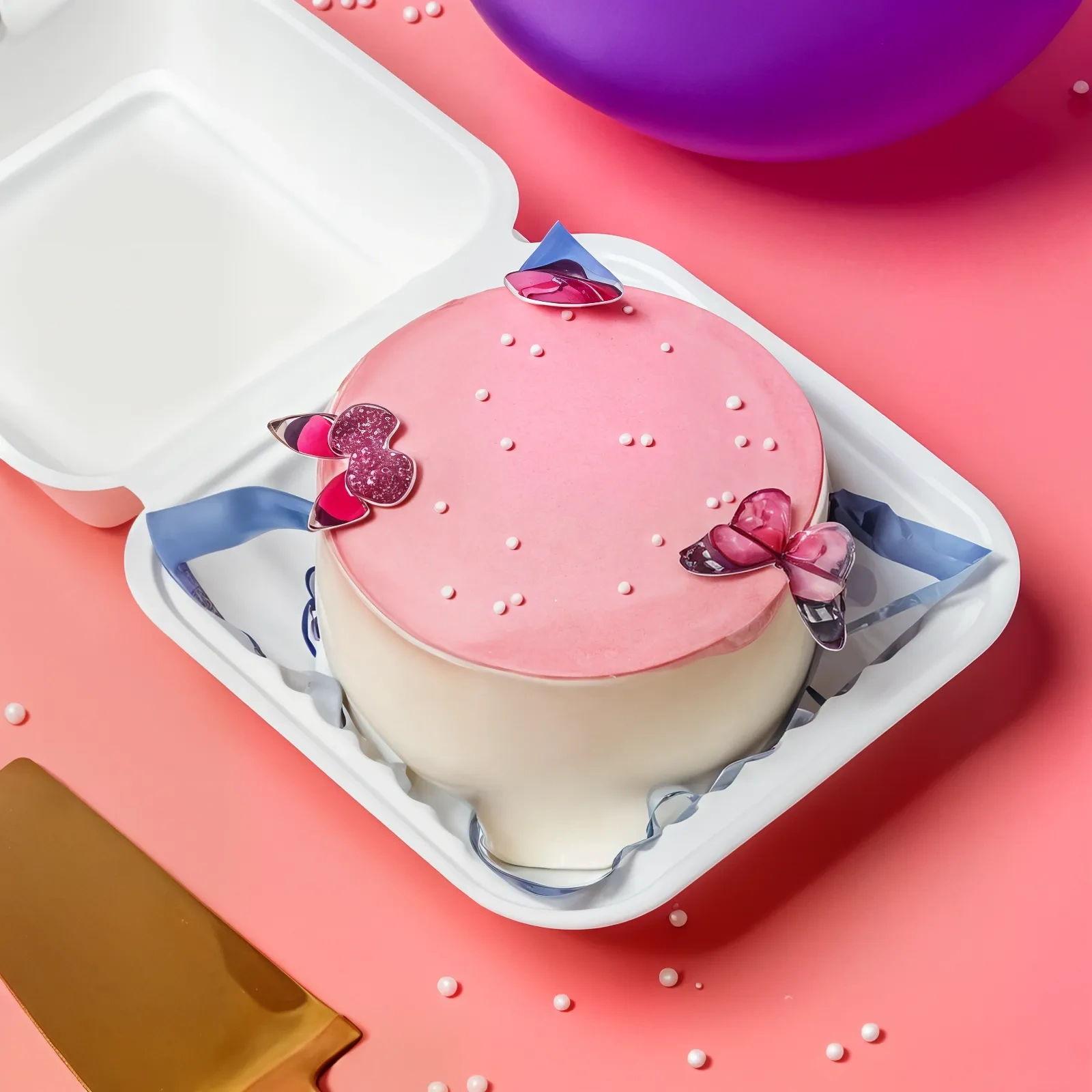Butterfly Bento Cake Fun