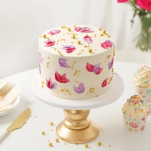 Floral Handpainted Cake Sweet
