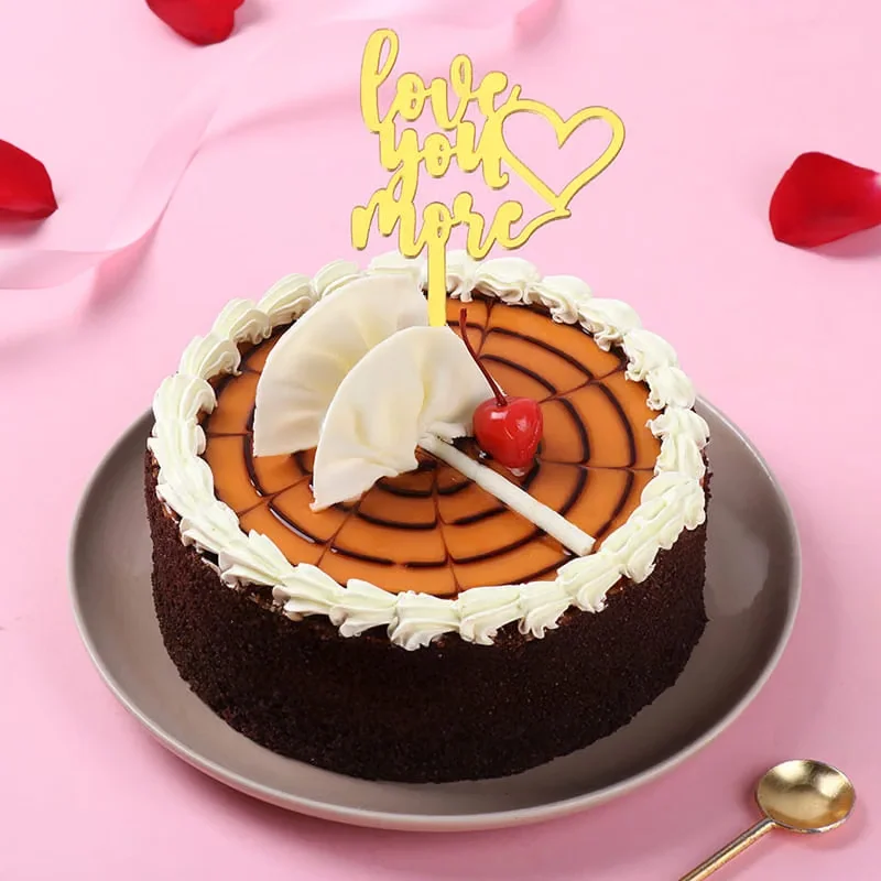Forever Love Butterscotch Cake Delice