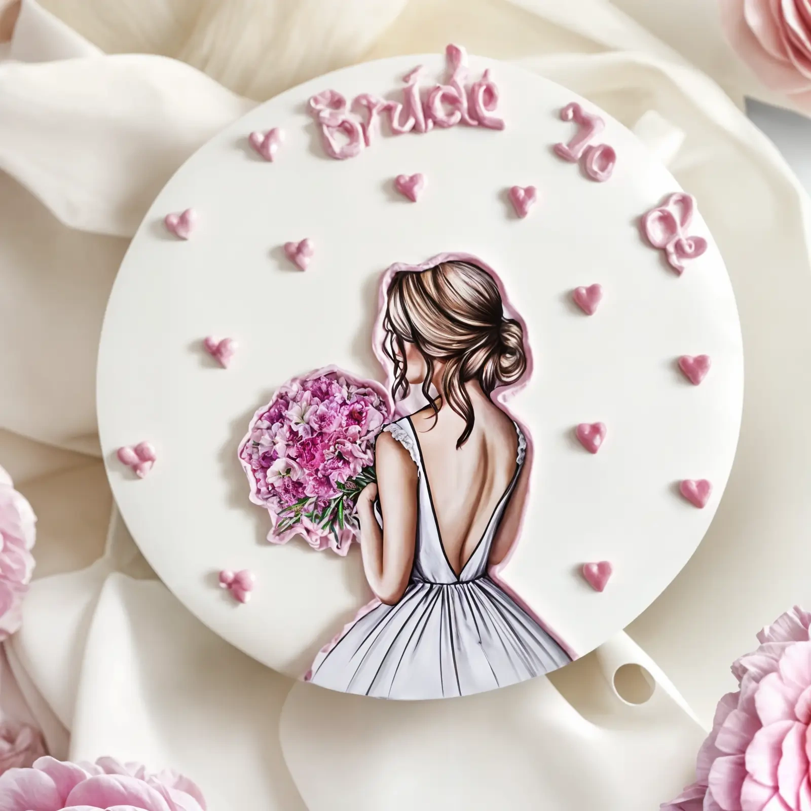 Bento Cake for Bride to be Royale