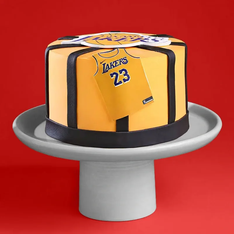 Basketball Fan Lakers Cake Sweet 