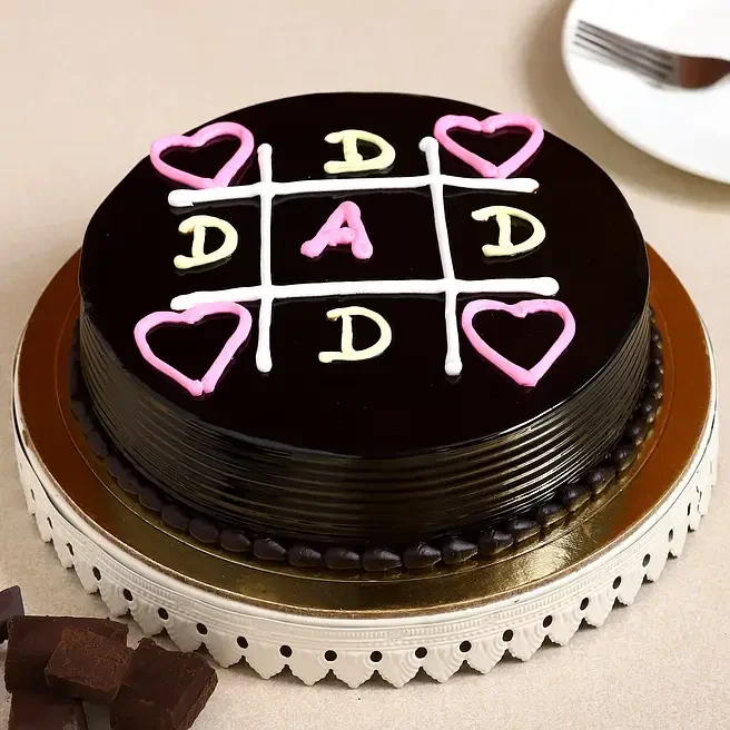 happyfathersdaytrufflecakehalfkg1