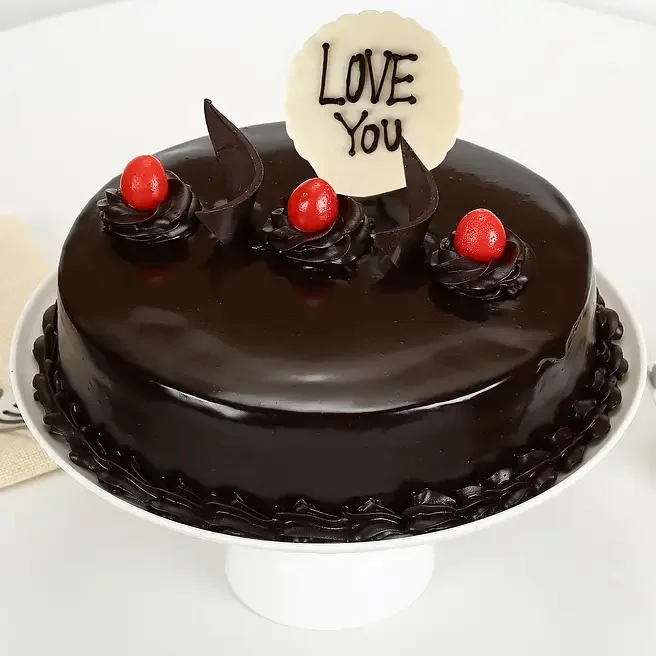 loveyouvalentinetrufflecakehalfkg1
