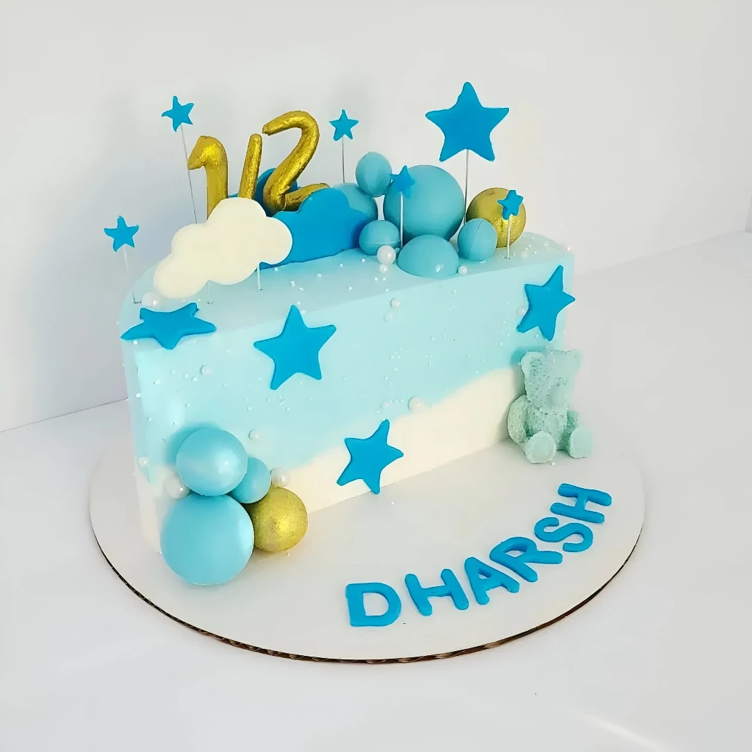 Half Birthday Cake for Baby Boy Dream