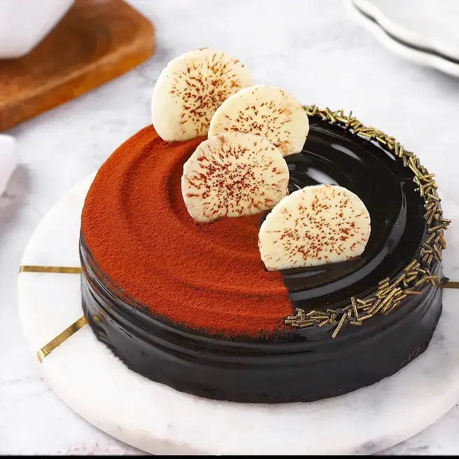 Velvety Chocolate Truffle Cake Sweet - 500 Gm 