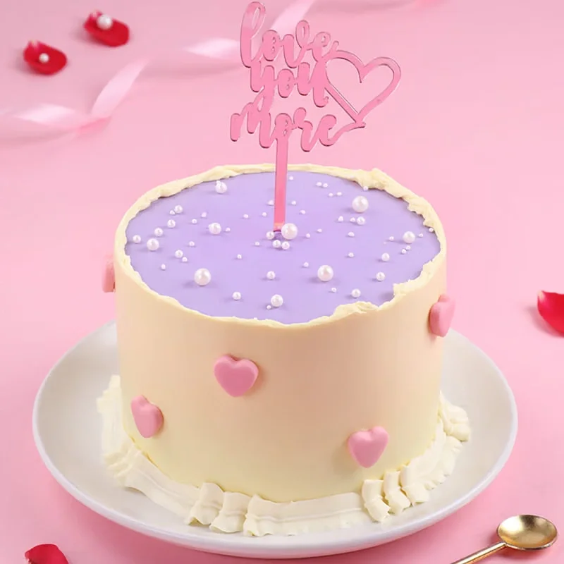 Sweetest Love Reveal Cake Delice