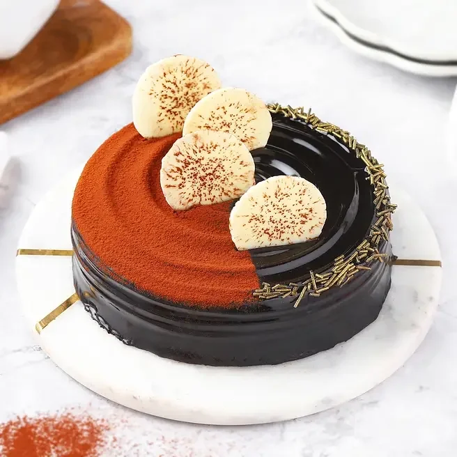 Velvety Chocolate Truffle Cake Sweet - 500 Gm 