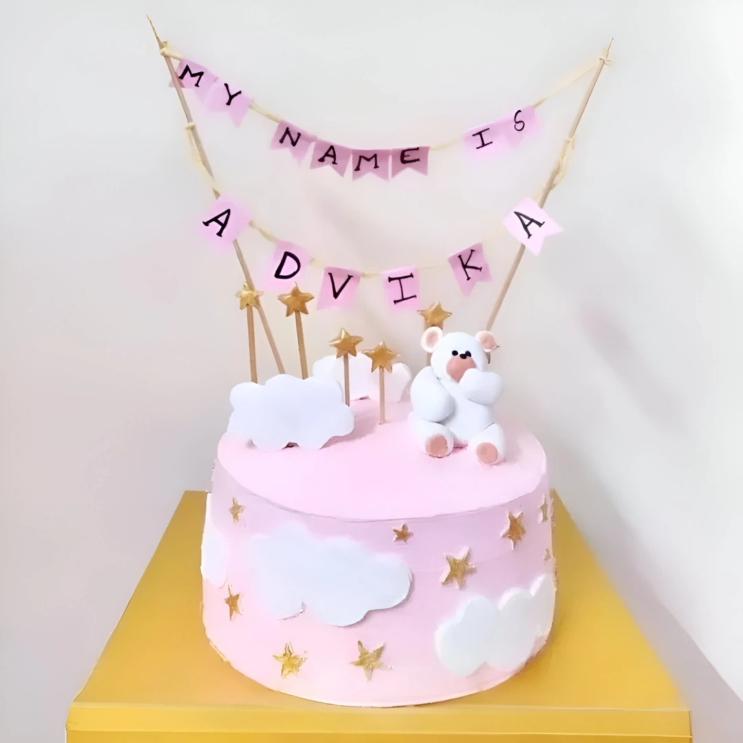 Pink Cake for Naming Ceremony Dream