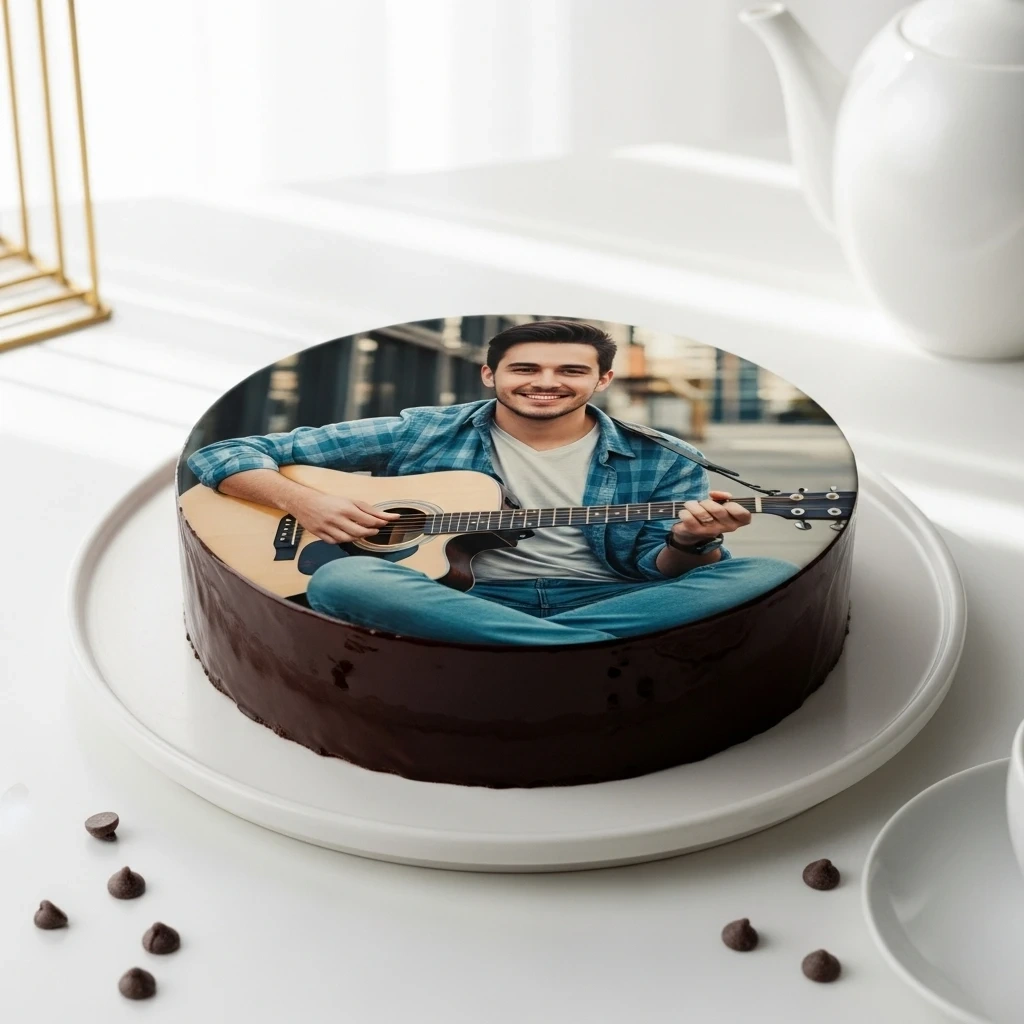 Chocolate Photo Cake Dream