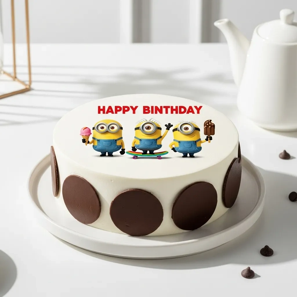 Minion Vanilla Cake Dream