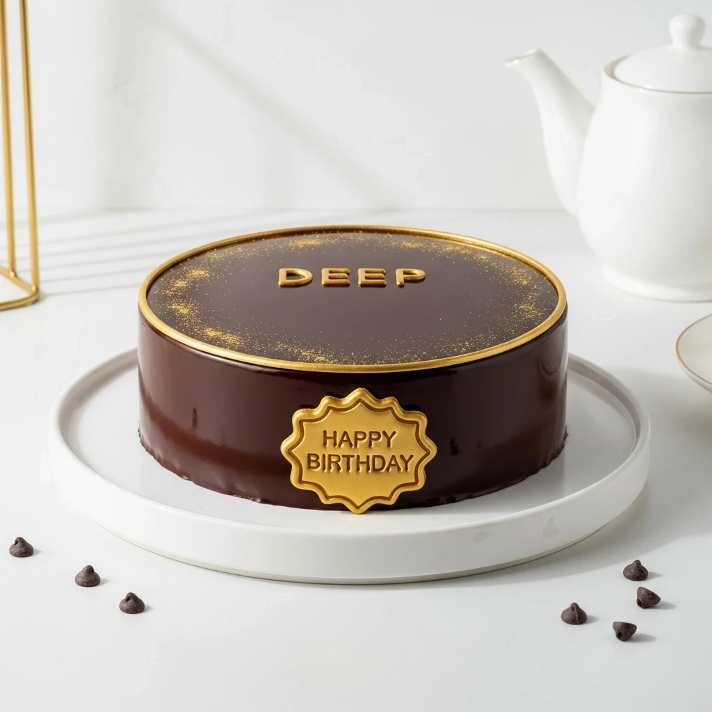 Classic Chocolate Cake for Birthday Delight
