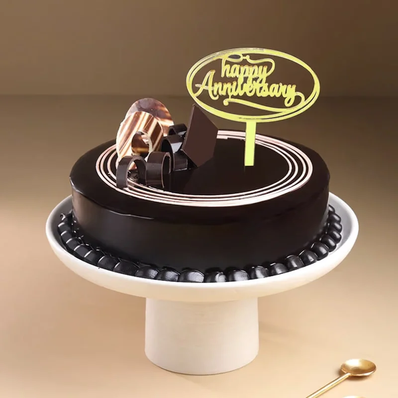 Chocolate Truffle Anniversary Cake Delice