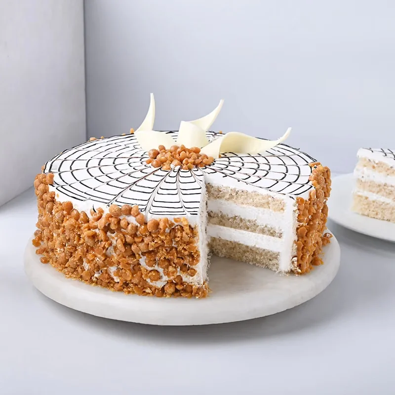 Divine Butterscotch Cake Delice