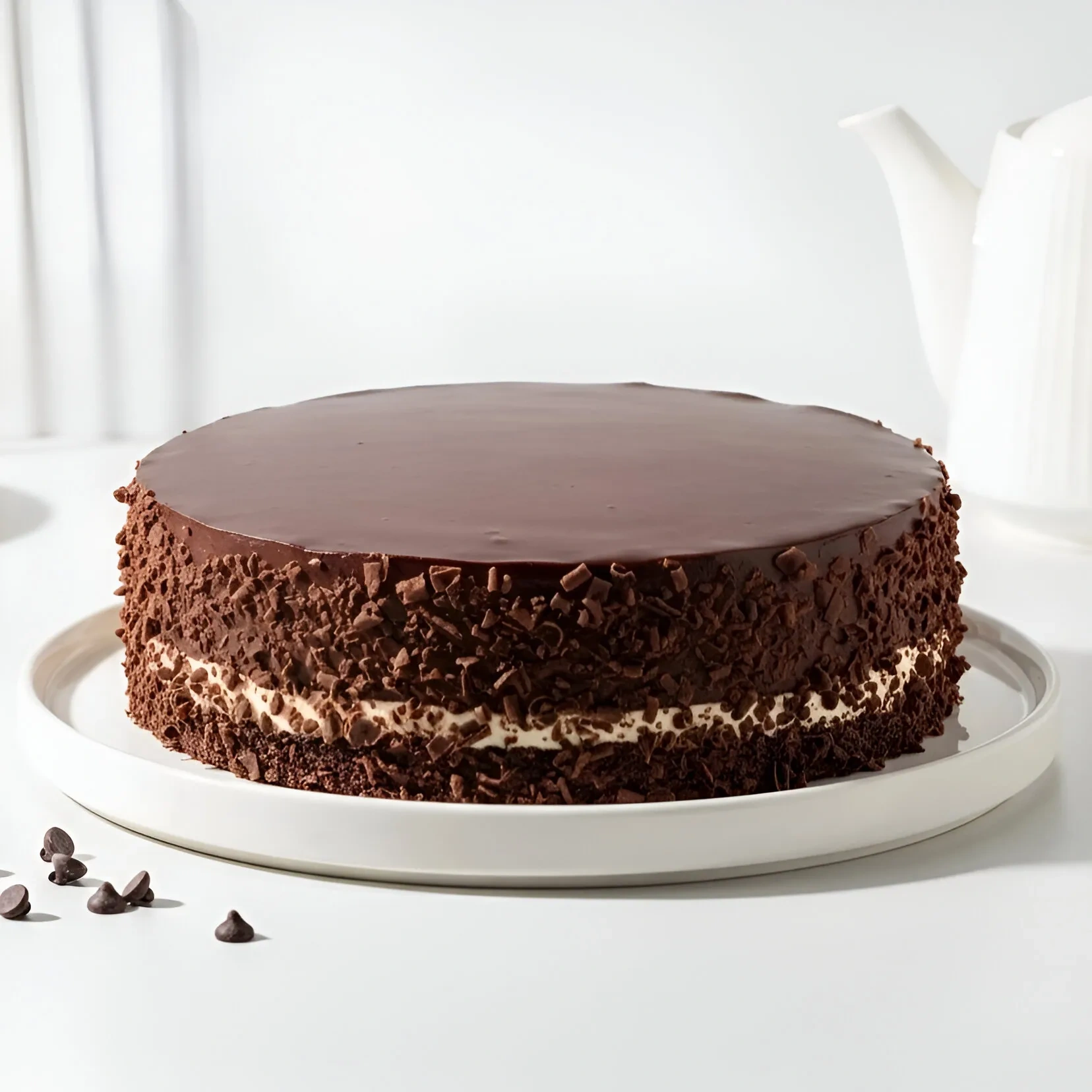 Plain Chocolate Cake Bliss