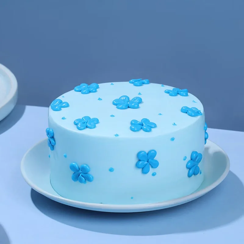Blue Blossom Chocolate Cake Sweet