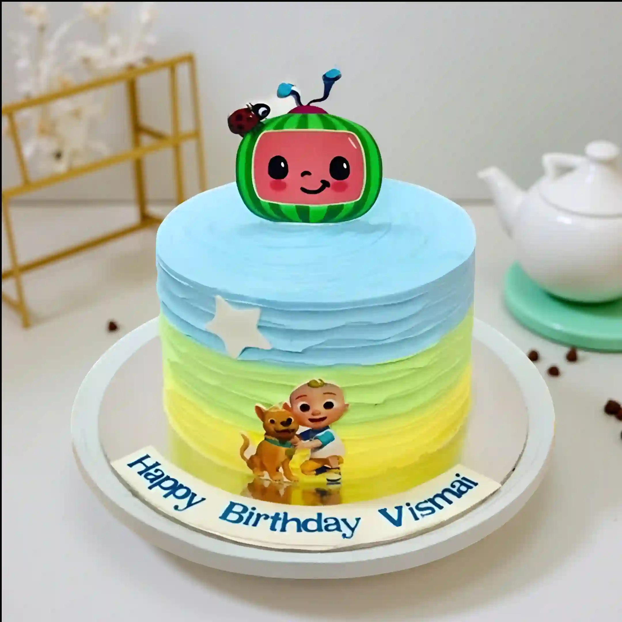 Cocomelon Cake for Birthday Twist