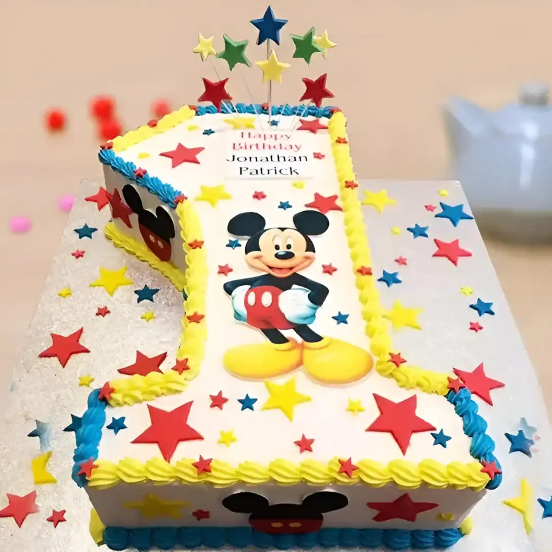 Mickey Cake for First Birthday Fantasy