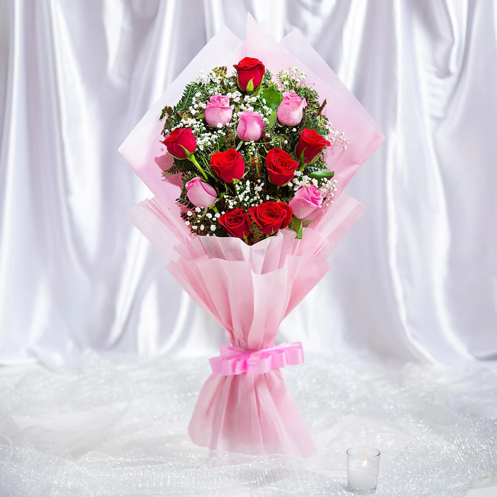 Luxe Love Roses Flowers Bouquet