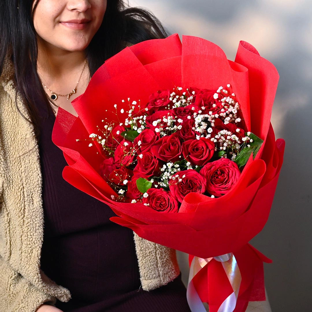 Red Rose Paradise Flowers Bouquets
