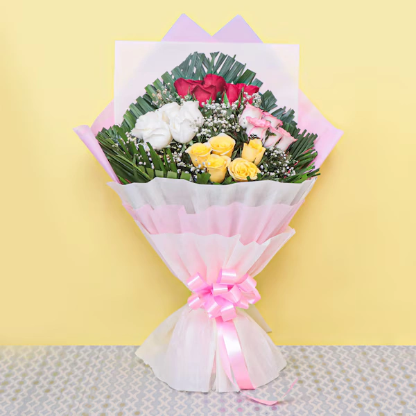 Hello Sunshine Mixed Flowers  Bouquet