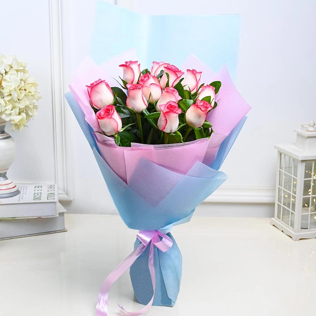 Pink Rosey Biss Flowers Bouquet
