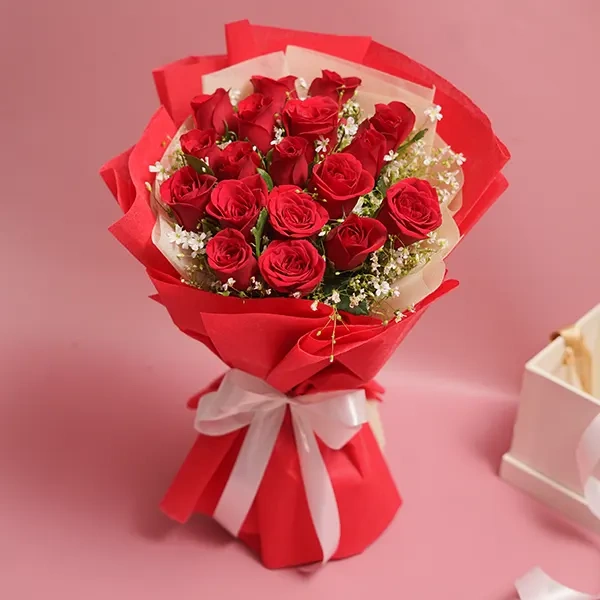 Wondrous Red Bouquet 