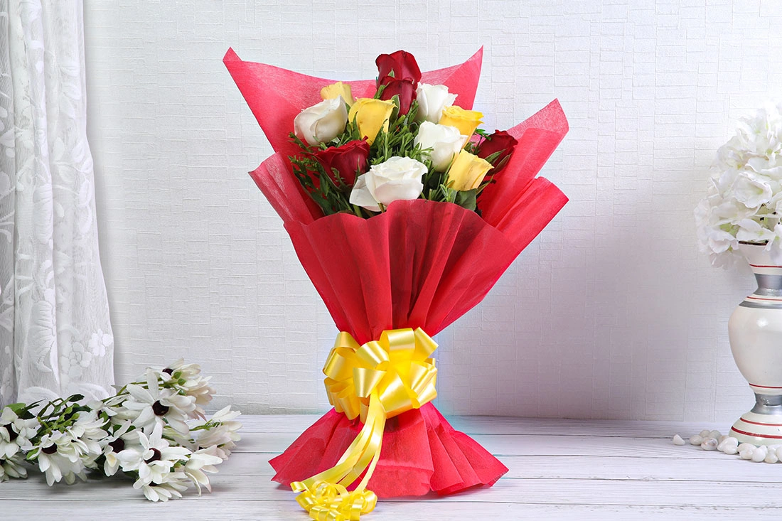 Multi tose Flowers bouquet