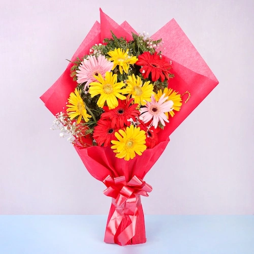 Glorious Mix Blossoms Flowers Bouquet