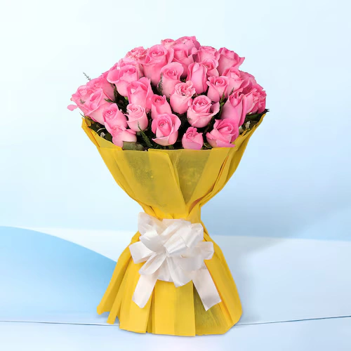 Season of Pink Flowers Bouquet 