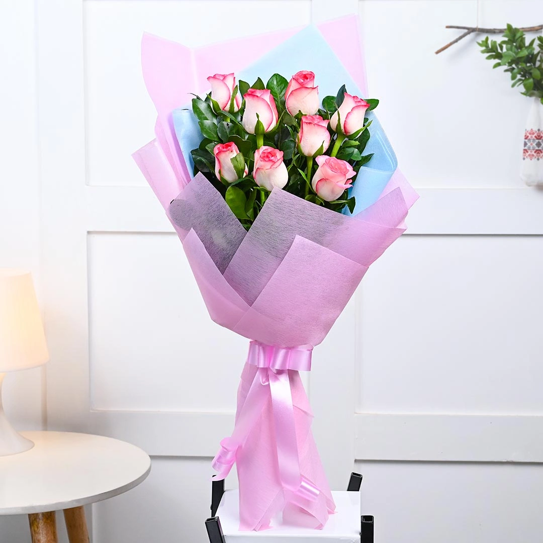 Elegant Pink Flowers  Rose Affair 