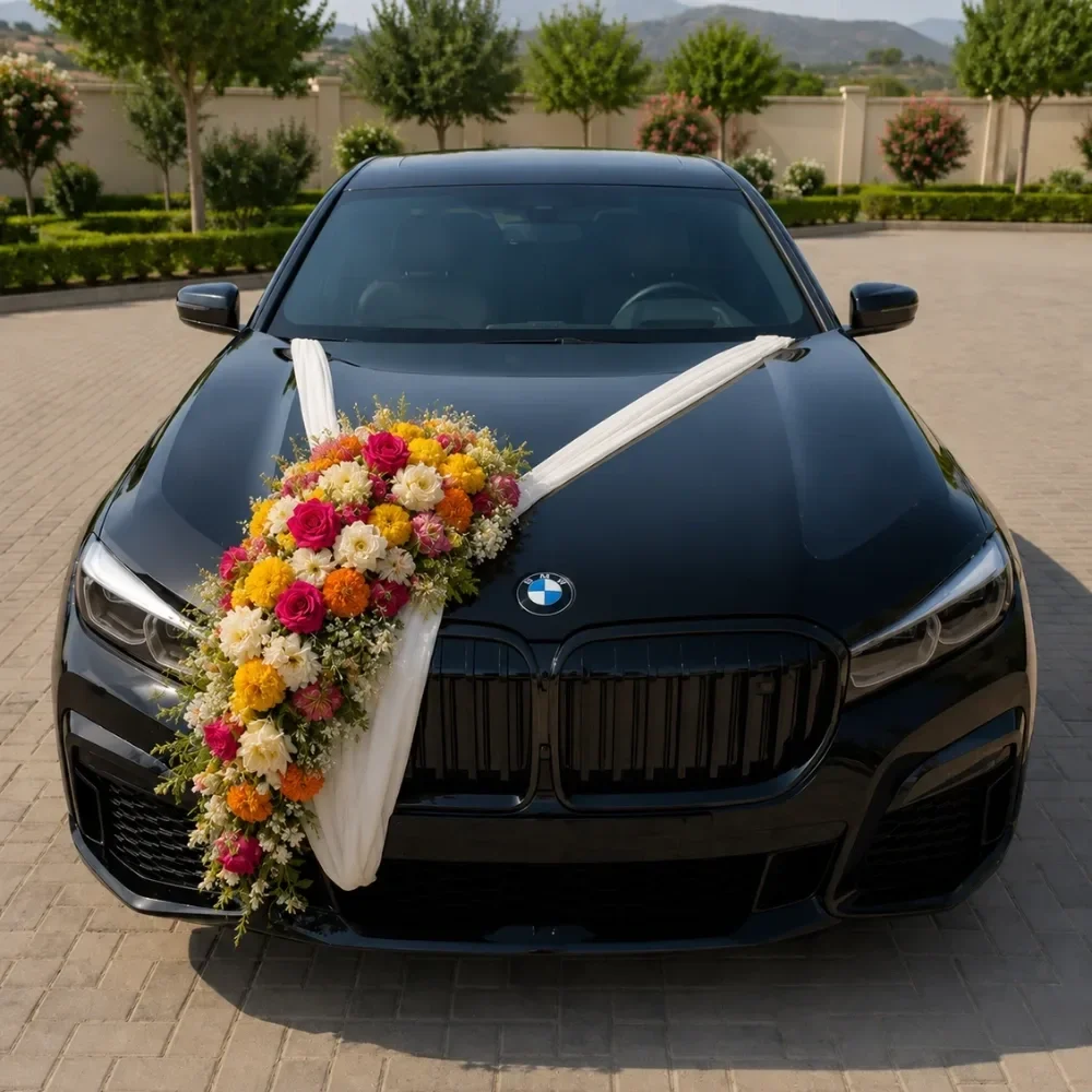 Mix Flower Car Decoration Set