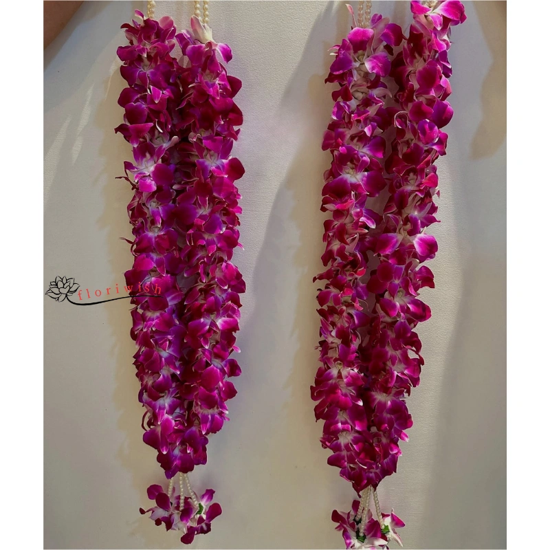 Pink Orchid Jaimala