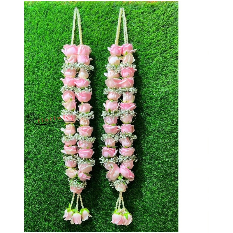 Baby Pink Rose Garland