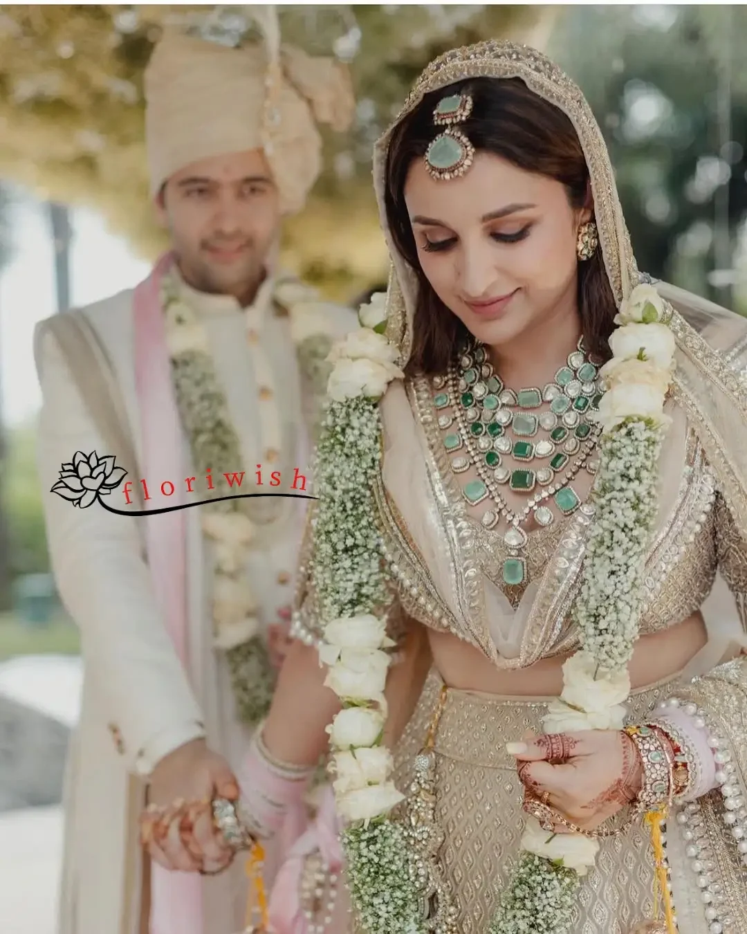 Raghav Chadha Parineeti Chopra Inspired Varmala