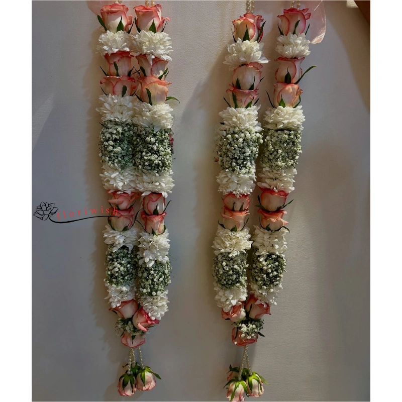 Pink Rose Varmala