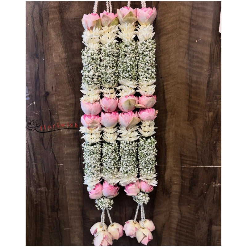 Lotus Flower Wedding Jaimala