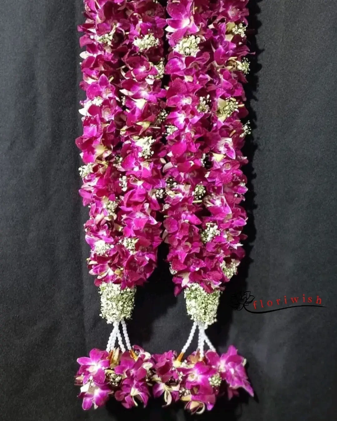 Pink Orchid Garland
