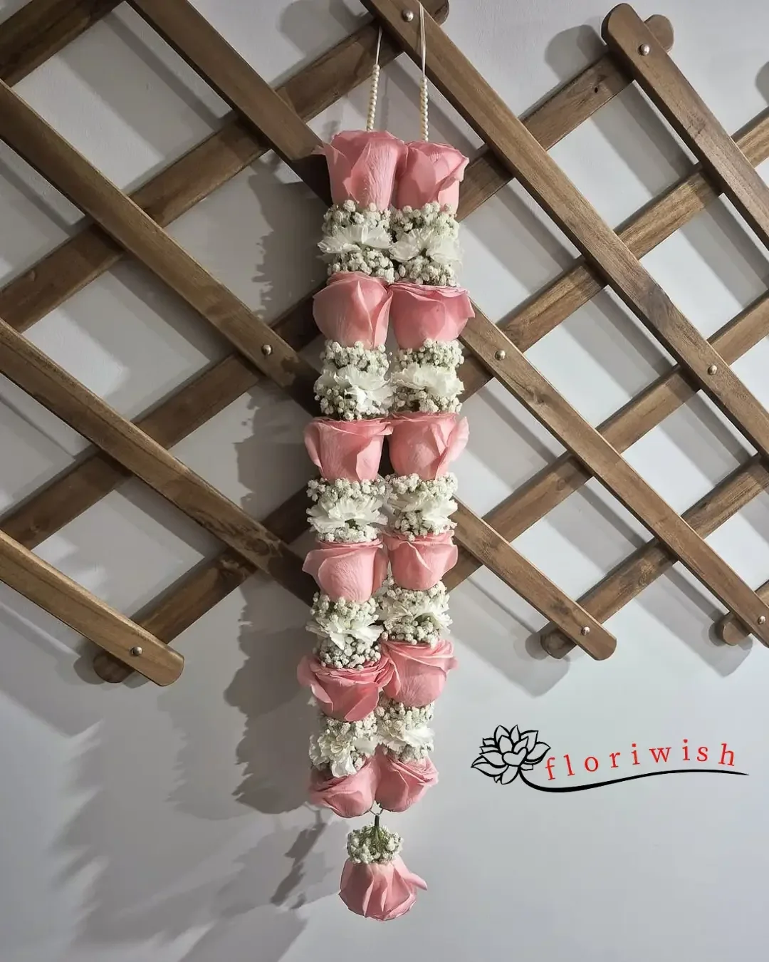 Pink Rose Mala