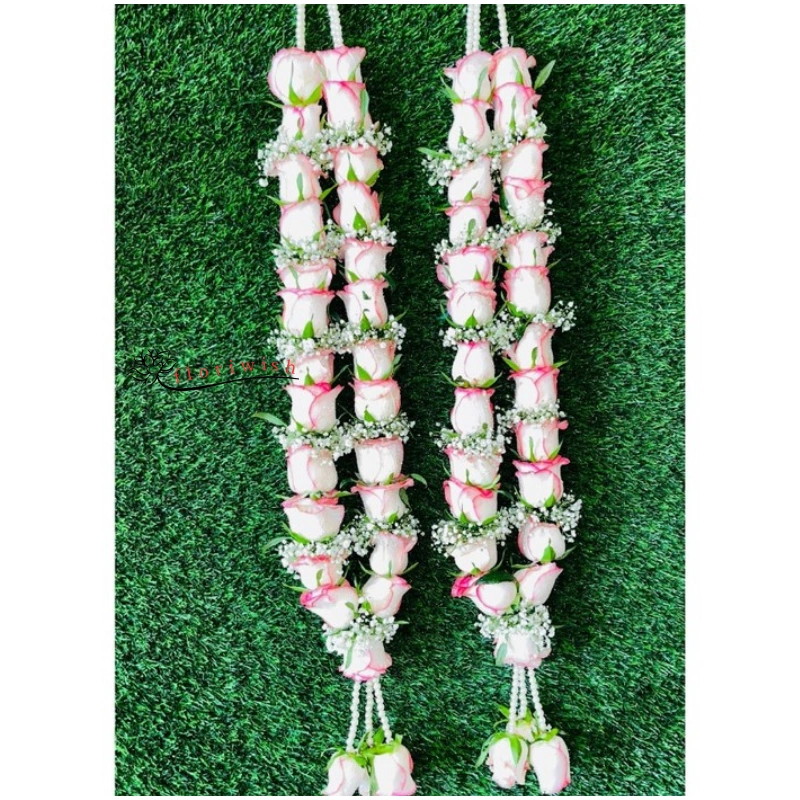 Blush Pink Rose Varmala