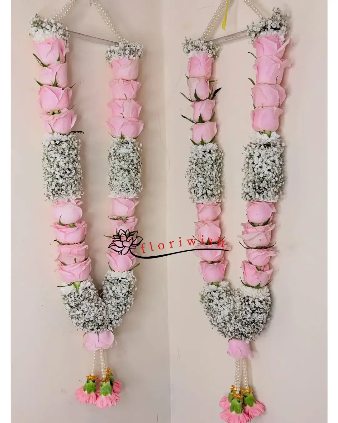 Pink Rose Jaimala