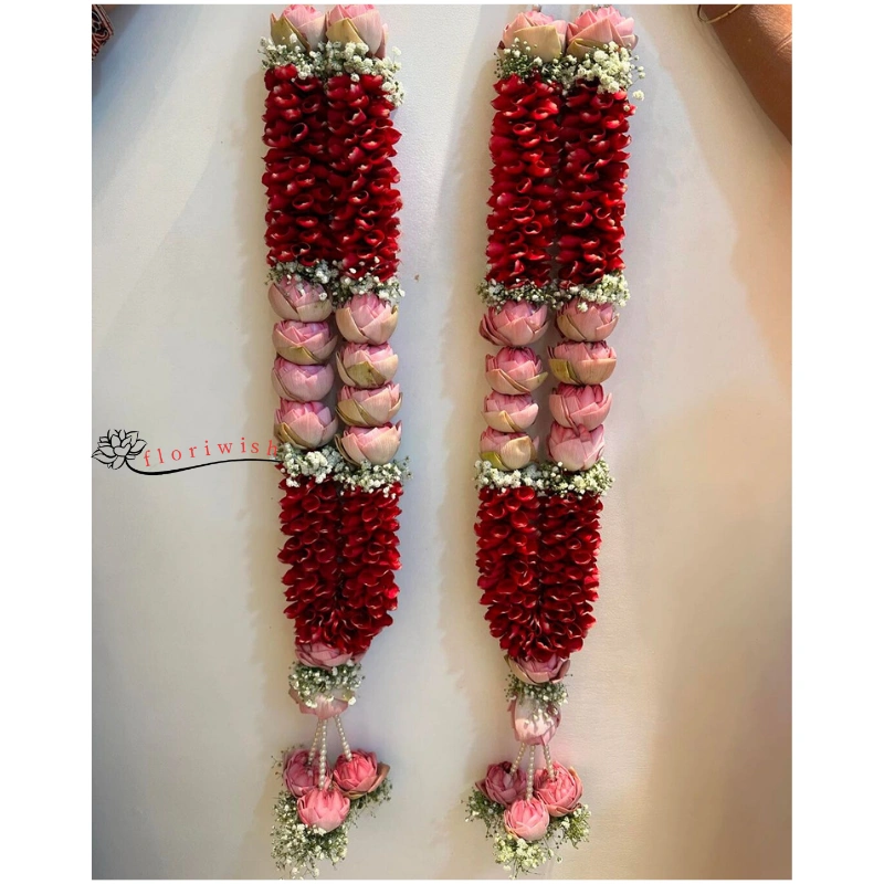 Rose Petals & Lotus Varmala