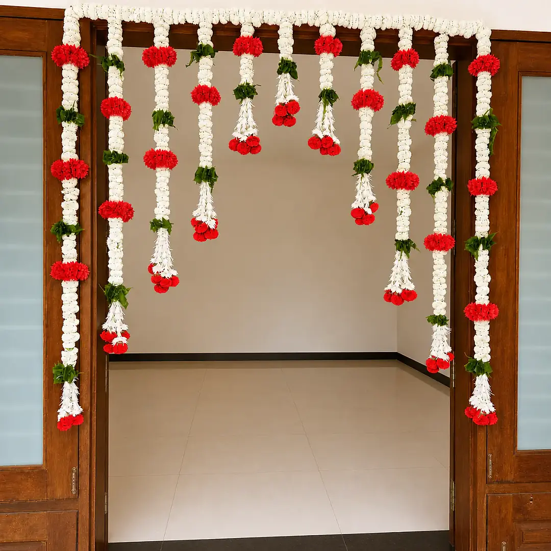 Grand Housewarming Floral Decoration Setup