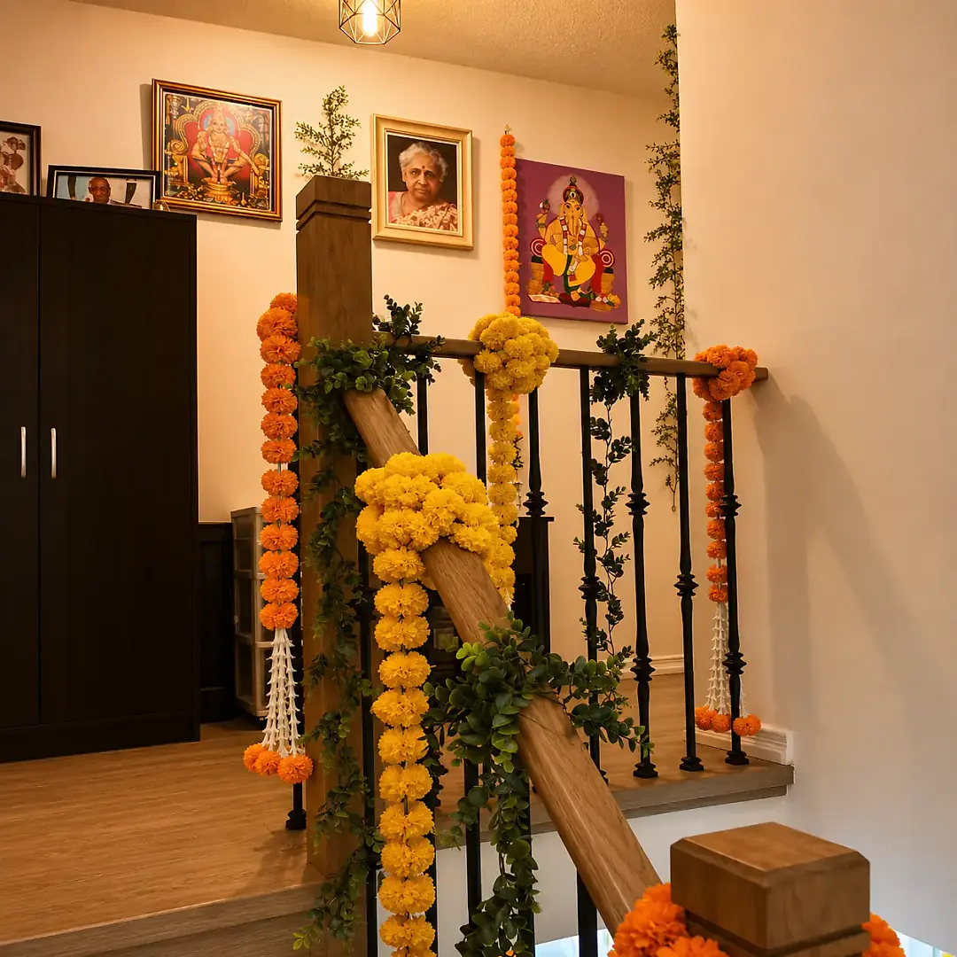 Classic Housewarming Flower Decoration Setup