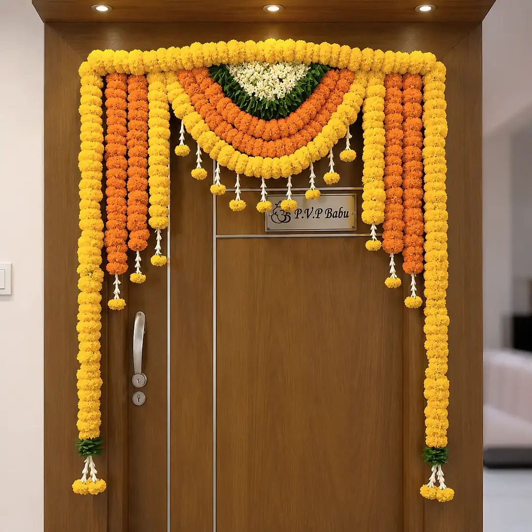 Housewarming Flower Decoration Setup