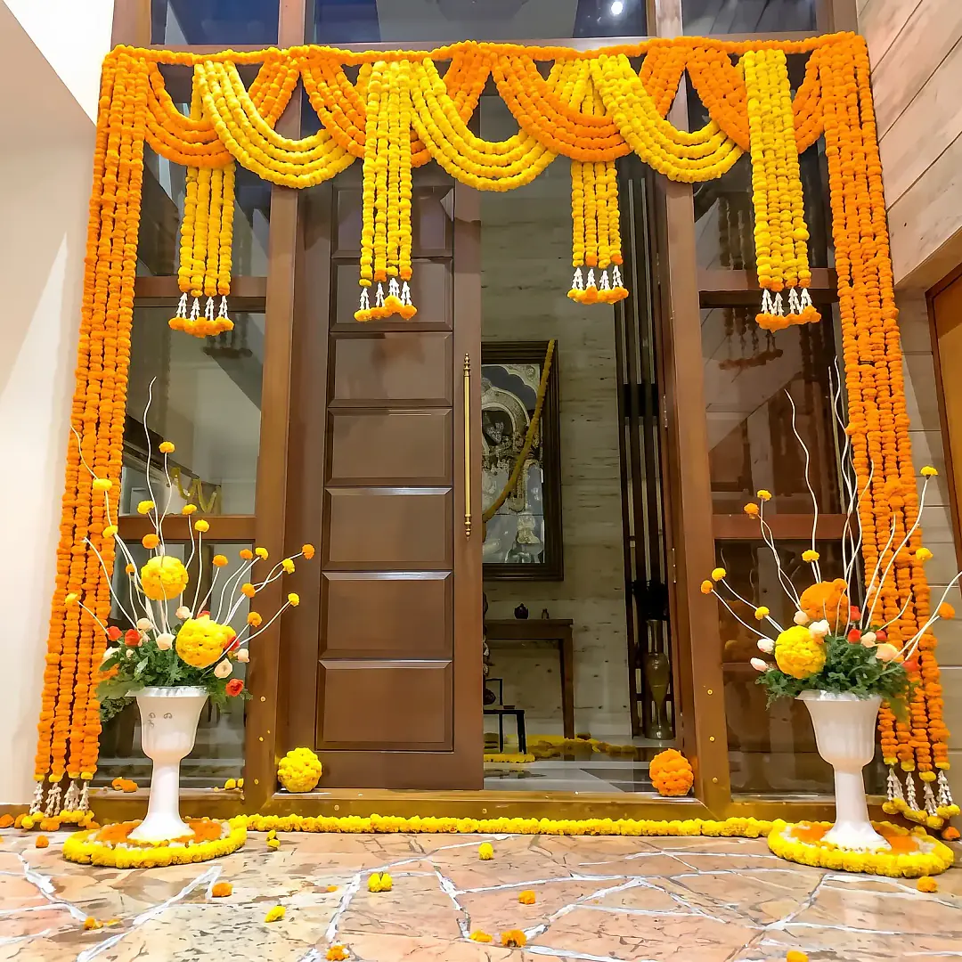 Flower Gate Decoration for Welcome Setup