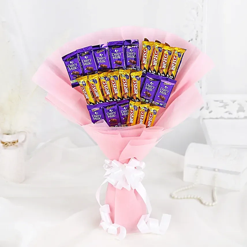 assortedcadburychocolatesbouquet2 1