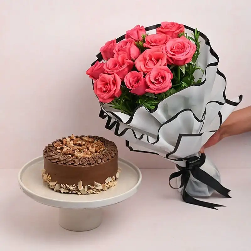 Bouquet of Love and Luxury Combo